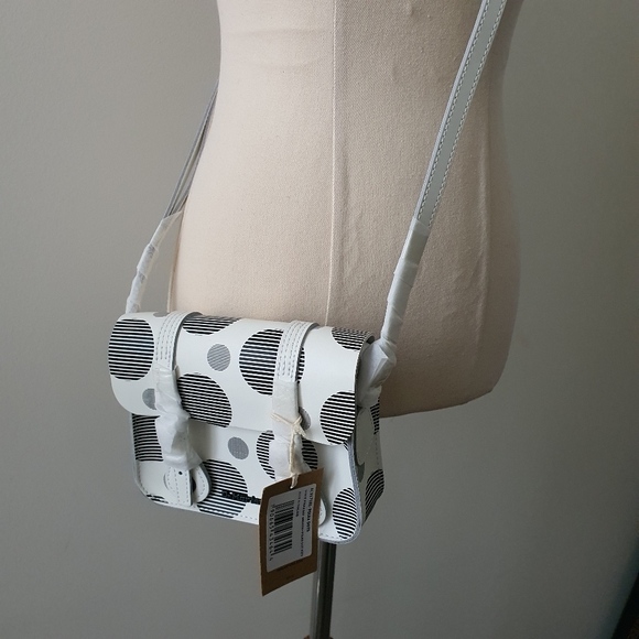NWT Dr Martens Polka Dot and Stripes Cross Body Bag - Picture 5 of 8